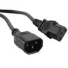 Кабель питания C13-C14, Hyperline PWC-IEC13-IEC14-10-BK