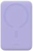Портативный аккумулятор (Powerbank) BASEUS Magnetic Mini Wireless, 20000 мА·ч, фиолетовый