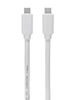 Кабель USB Type-C(m)-USB Type-C(m), 1.2 м, белый, Telecom TUS719W-1.2M (TUS719W-1.2M)