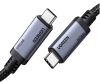 Кабель USB Type-C(m)-USB Type-C(m), 1 м, серый, UGREEN L706 (65383)