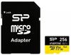 Карта памяти microSDXC Silicon Power 256Gb Class 10 UHS-I U3 (SP256GBSTXLA2V1NSP)