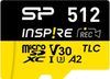 Карта памяти microSDXC Silicon Power 512Gb Class 10 UHS-I U3 (SP512GBSTXLA2V1N)