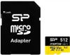Карта памяти microSDXC Silicon Power 512Gb Class 10 UHS-I U3 (SP512GBSTXLA2V1NSP)