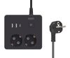 Удлинитель PowerCube SPG5-B4 2-розетки, 50 см