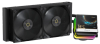 Жидкостное охлаждение Ocypus Sigma L24 PRO BK, 290 Вт, 2x120 мм