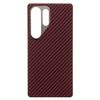 Чехол-накладка Cellis SM009 POSH KEVLAR SafeMag для смартфона Samsung Galaxy S25 Ultra, красный
