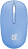Мышь Defender Smart MM-396, Bluetooth/Радиоканал, синий (52397)