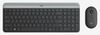 Клавиатура + мышь Logitech Combo MK470, USB, серый (920-009180)