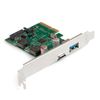 Контроллер USB ExeGate EXE-313-1A1C, 1xUSB3.2 Gen2 Type-A + 1xType-C, SATA 15PIN, PCI-Ex4