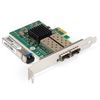 Сетевая карта ExeGate EXE-82576-F2 + EXT-1G-SM1310-LC2-20KM, 2xSFP, 1 Гб/с (EX298938RUS)