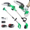 Пила цепная Zitrek GreenSaw 20 Plus, аккумуляторная, 15.2 см