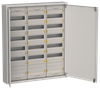 Корпус металлический 96 см x 14 см x 83 см, IP31, IEK ЩРн-216
