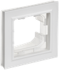 Рамка IEK BRITE РУ-1-БрАБ-44, 1-пост, арктический белый