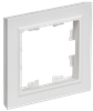 Рамка IEK BRITE РУ-1-БрАБ, 1-пост, арктический белый