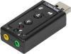 Звуковая карта внешняя 2.0 (7.1 virtual) C-media USB TRUA71