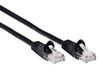Патч-корд Maxicord UTP, кат.5e, 0.5 м, RJ45-RJ45, черный (MC-PC-U5-R45-BK-0.5)