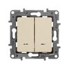 Выключатель проходной IEK ETIKA, 2кл., слоновая кость