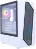 Корпус 1STPLAYER INFINITE SPACE IS6 ARGB, Midi-Tower, без БП, белый