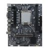 Материнская плата BaseTech B760M-K D5, Socket1700, Intel B760, 2xDDR5 DIMM, PCI-Ex16, 3SATA3, 5.1-ch, GLAN, VGA, HDMI, DP, mATX, Retail б/у, минимальные следы эксплуатации, полный комплект