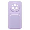 Чехол-накладка Activ SC337 с картхолдером для смартфона Realme 14 Pro+, светло-фиолетовый