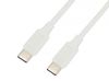 Кабель USB Type-C(m)-USB Type-C(m), 1.8 м, белый, Cablexpert (CC-USB2-CMCM-100-1.8M-W)