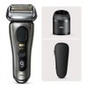 Бритва Braun 9565cc GREY тип 5793, серебристый/черный