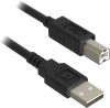 Кабель USB(Am)-USB(Bm), 1.8 м, черный, Defender