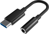 Переходник (адаптер) Jack 3.5mm(F) USB Type-C(m), 11 см, Defender JACK03-01