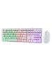 Клавиатура + мышь SmartBuy ONE 328327, USB, белый (SBC-328327-W)
