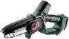 Пила цепная Metabo MS 18 LTX 15, аккумуляторная, 15 см