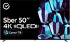 Телевизор 50" Sber SDX-50UQ5234, 3840x2160, черный