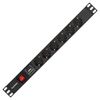 Блок розеток (PDU), кол-во розеток: 6, ExeGate ServerPro PDU-19H608 Al-6S-EU2CU-SW-SPD1 (EX280833RUS)