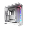 Корпус NZXT H9 Flow RGB, Midi-Tower, без БП, белый