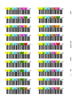 Комплект наклейки для ленточной библиотеки Dell LTO8, Storage Tape Labels (pack of 200 pieces), 601-800 , Cust Kit (389-DWQG)