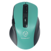 Мышь Raskat M020W, Bluetooth/Радиоканал, черный/зеленый (M020W)