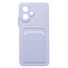 Чехол-накладка Activ SC337 с картхолдером для смартфона TECNO Spark Go 2, светло-фиолетовый