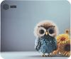 Коврик для мыши Cactus Owl gray, 300x250x3 мм, черный