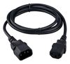 Кабель-удлинитель питания Гарнизон IEC-320-C13-IEC-320-C14, 1.8 м GPC-189-0.75-1.8M