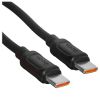 Кабель USB Type-C(M)-USB Type-C(M), 1 м, черный, HOCO X115 (6942007652018)