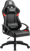 Кресло игровое Defender Sharm, черный/красный