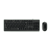 Клавиатура + мышь Rapoo X130PRO, USB, черный (X130PRO)