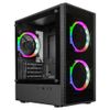Корпус Ginzzu CL406, Midi-Tower, без БП, черный