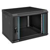 Шкаф ExeGate EC-WM-6U.450.G.BLACK 6U, 600x450 мм (EX298605RUS)