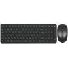 Клавиатура + мышь Rapoo 9320M, Bluetooth/USB, черный (9320M)