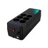 ИБП CBR Light LGT-650H-6F-LDB, 650 VA, 360 Вт, черный (LGT-650H-6F-LDB)