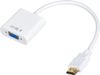 Кабель-переходник (адаптер) HDMI(19M)-VGA(15F), 10 см, Behpex (794538)