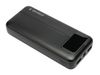 Портативный аккумулятор (Powerbank) Gembird GPB-20Q, 20000 мА·ч, черный