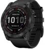 Смарт-часы Garmin Fenix 7x Sapphire Solar, черный