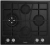 Газовая варочная панель HOTPOINT HG 62FD/BK 4 конфорки, черный