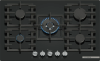 Газовая варочная панель Bosch PPQ7A6I45 5 конфорок, черный